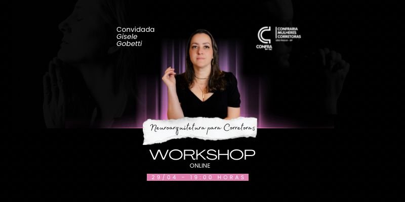 Workshop Online de Neuroarquitetura com Gisele Gobetti