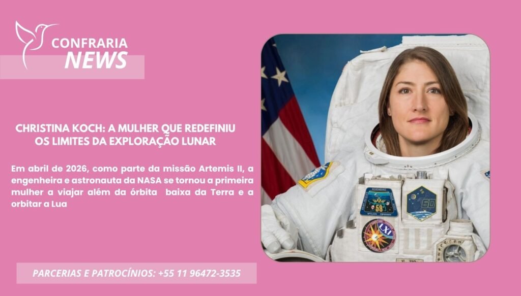 CHRISTINA KOCH: A MULHER QUE REDEFINIU OS LIMITES DA EXPLORAÇÃO LUNAR
